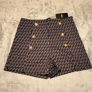 COPY - FF high waisted shorts